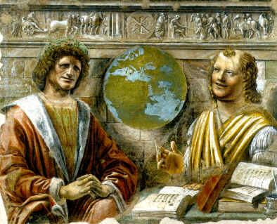 Bramante, Eraclito e Democrito, 1487