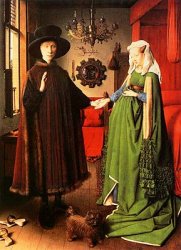 Jan van Eyck, Ritratto dei coniugi Arnolfini, 1434