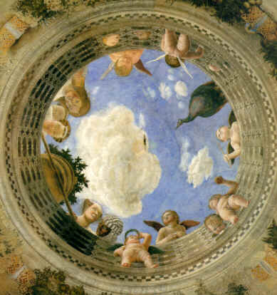 Andrea Mantegna,Camera degli Sposi,Oculo