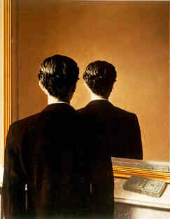Magritte, La riproduzione vietata, 1937