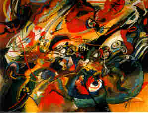Kandinsky, Schizzo I per Composizione VII, 1913