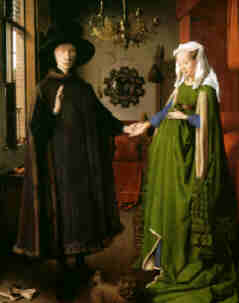van Eyck, Gli sposi Arnolfini